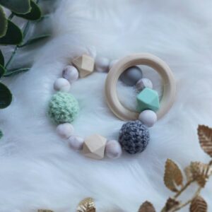 Greifling mint, naturfarben